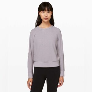 Lululemon Every Moment Crew Lavender Grey